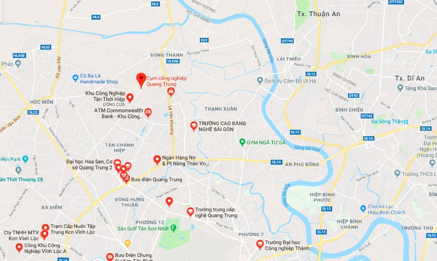 cháy khu công nghiệp quang trung ảnh 3 chay khu cong nghiep quang trung anh 3