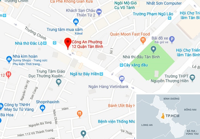 nổ tại trụ sở công an phường ảnh 2 no tai tru so cong an phuong anh 2