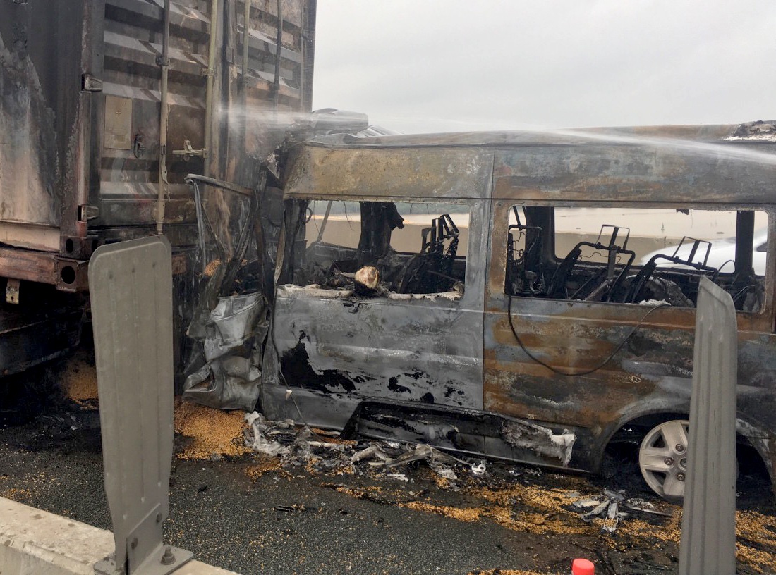 tai nạn trên cao tốc long thành ảnh 1 tai nan tren cao toc long thanh anh 1