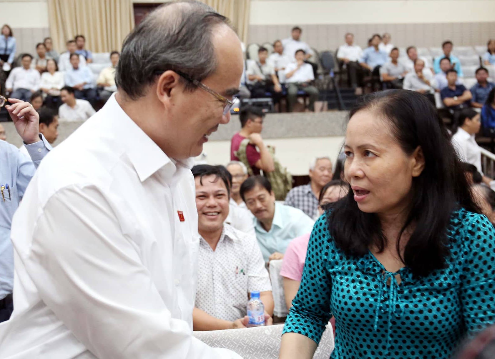 bí thư nguyễn thiện nhân tiếp xử tri ảnh 1 bi thu nguyen thien nhan tiep xu tri anh 1