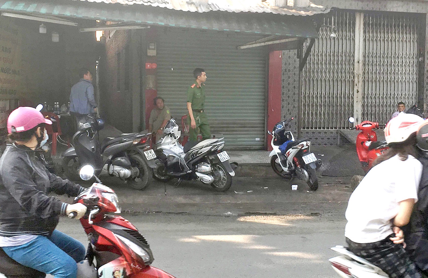 Bat nghi pham dam chet nguoi o Sai Gon hinh anh