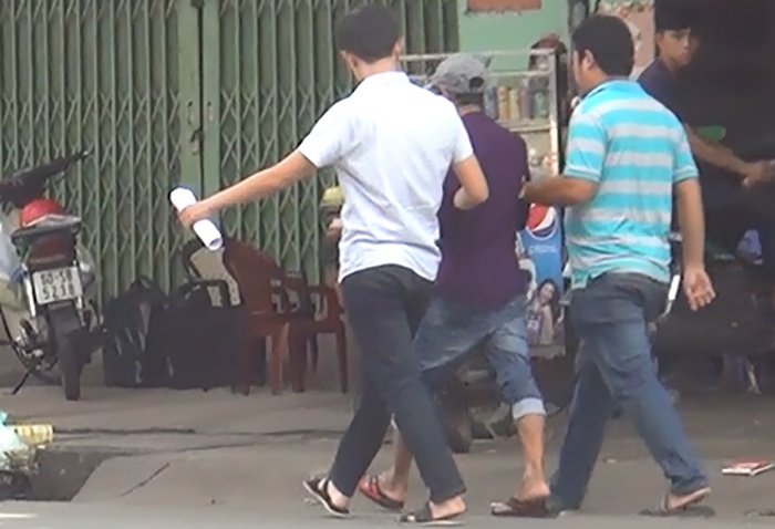 Dam chet nguoi o Sai Gon anh 1