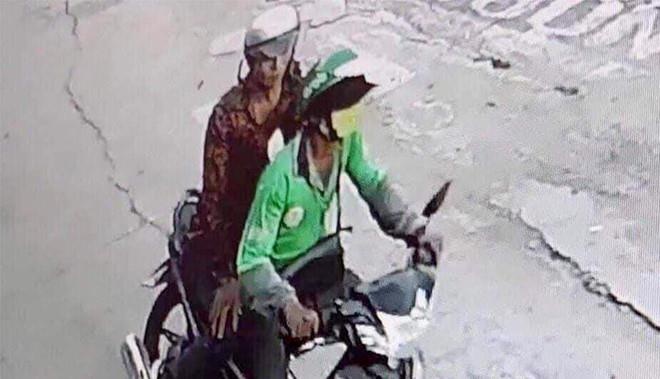 Bat nghi pham cat co tai xe GrabBike o Sai Gon hinh anh