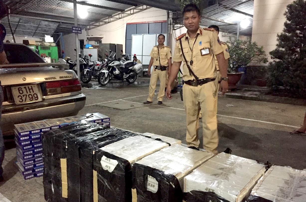 bắt thuốc lá lậu ảnh 1 bat thuoc la lau anh 1