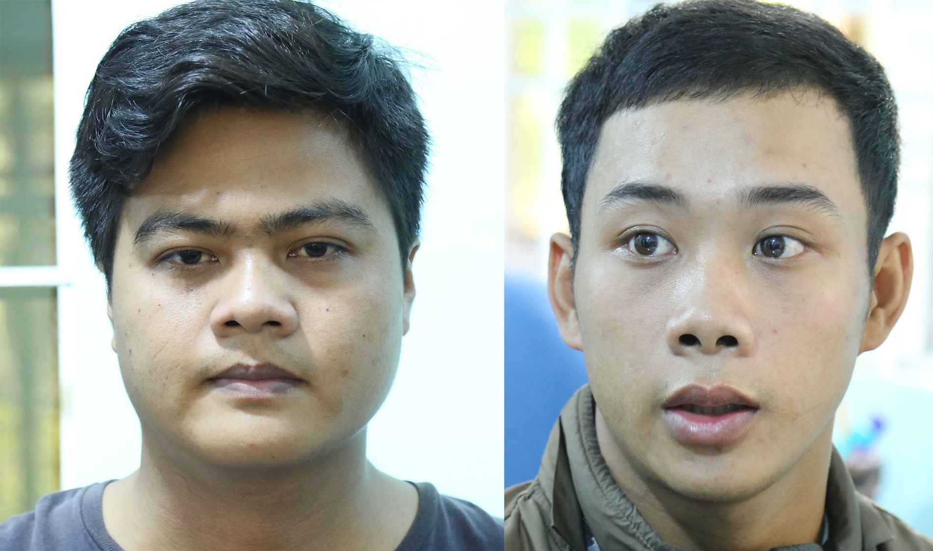 Hai nghi pham cuop taxi dau thu hinh anh