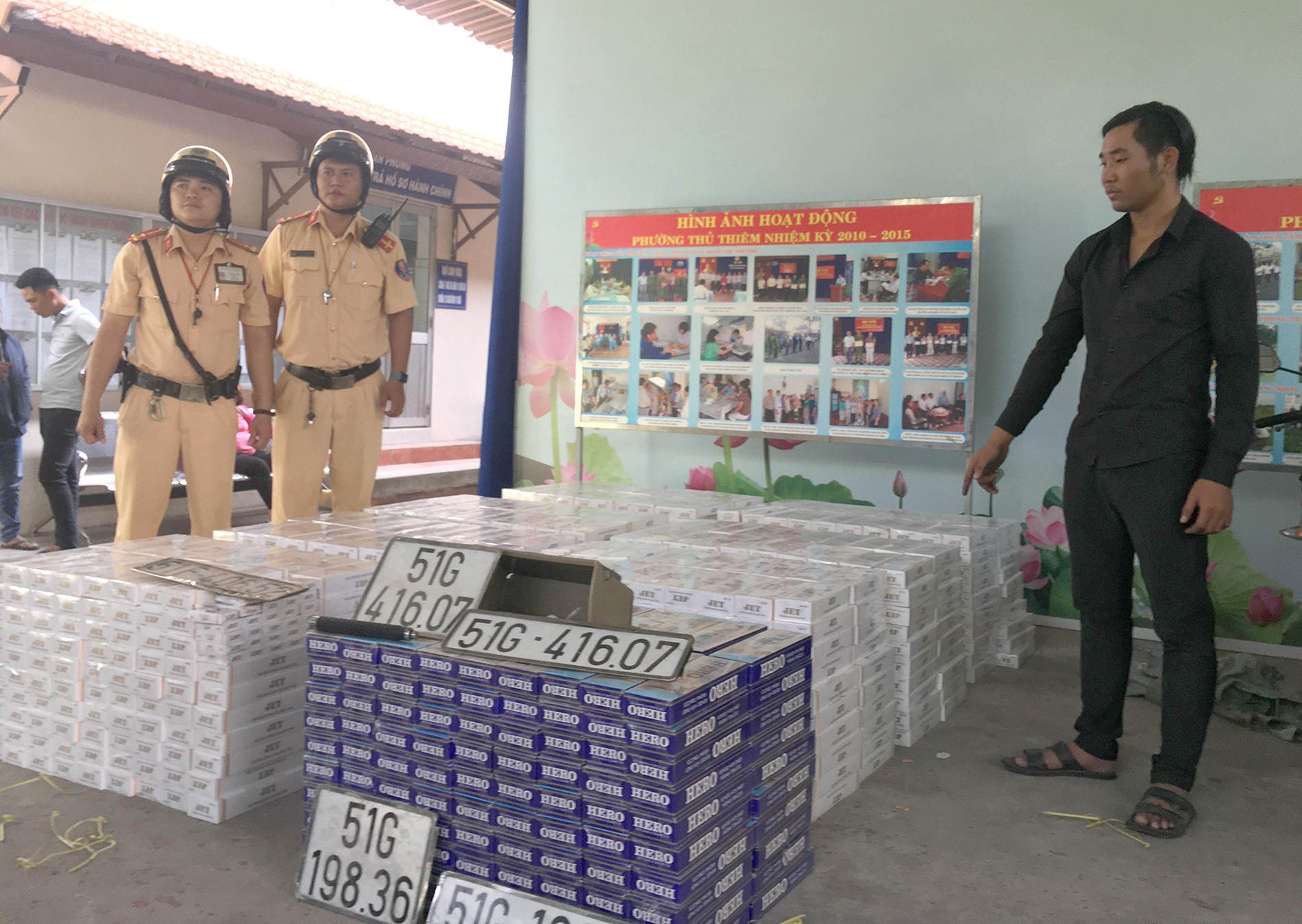 bat thuoc la lau trong ham thu thiem anh 1