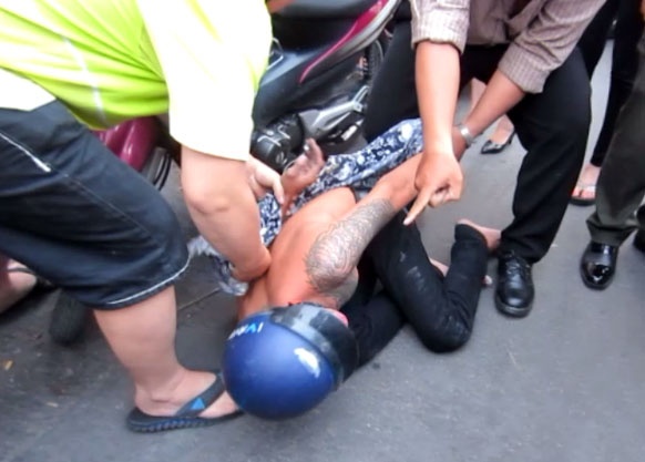 Ba ban thit quat nga ten cuop o TP.HCM hinh anh