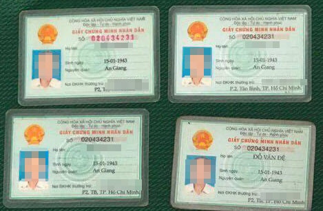 Tra 54 trieu dong cho cu ong co 5 chung minh thu, 7 the can cuoc hinh anh