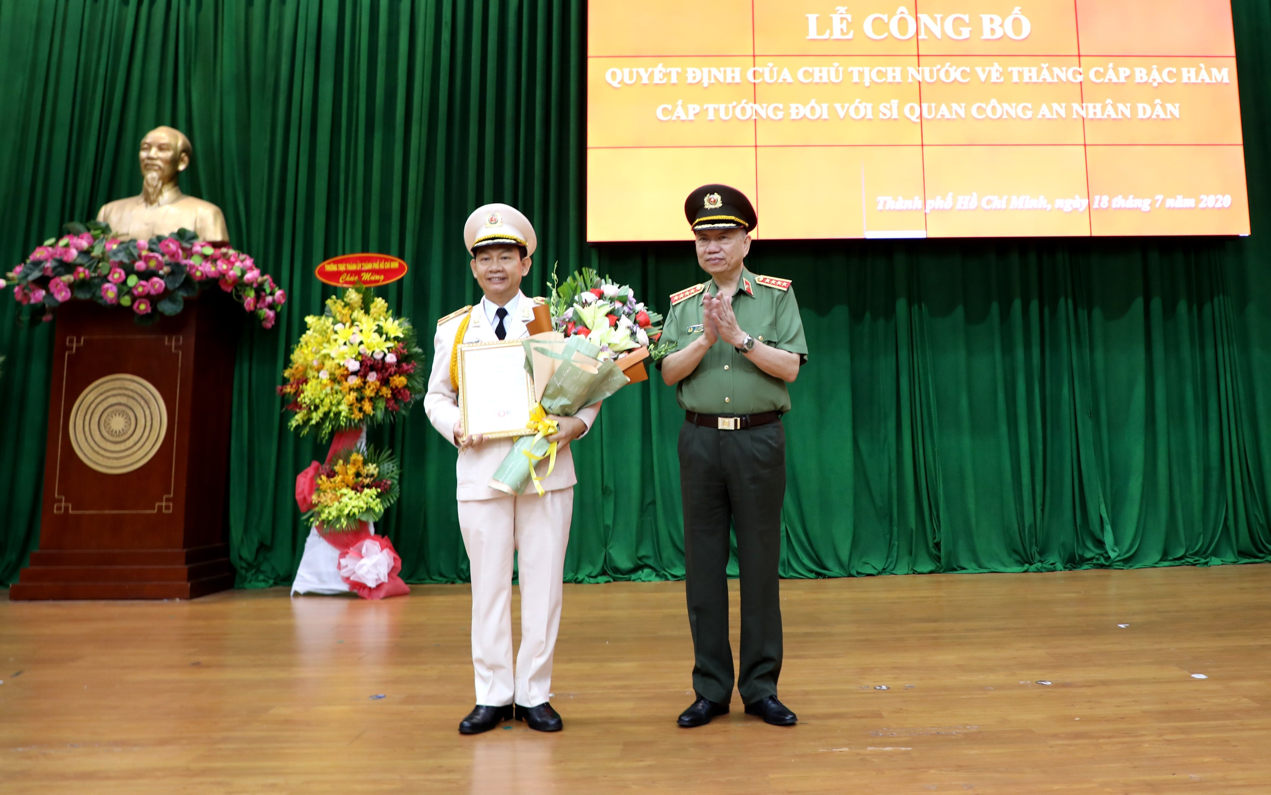thăng hàm thiếu tướng đinh thanh nhàn ảnh 1 thang ham thieu tuong dinh thanh nhan anh 1