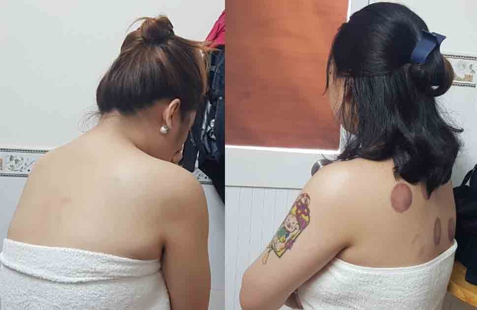 Tiep vien tiem massage o TP.HCM 'tam tien' cung khach hinh anh