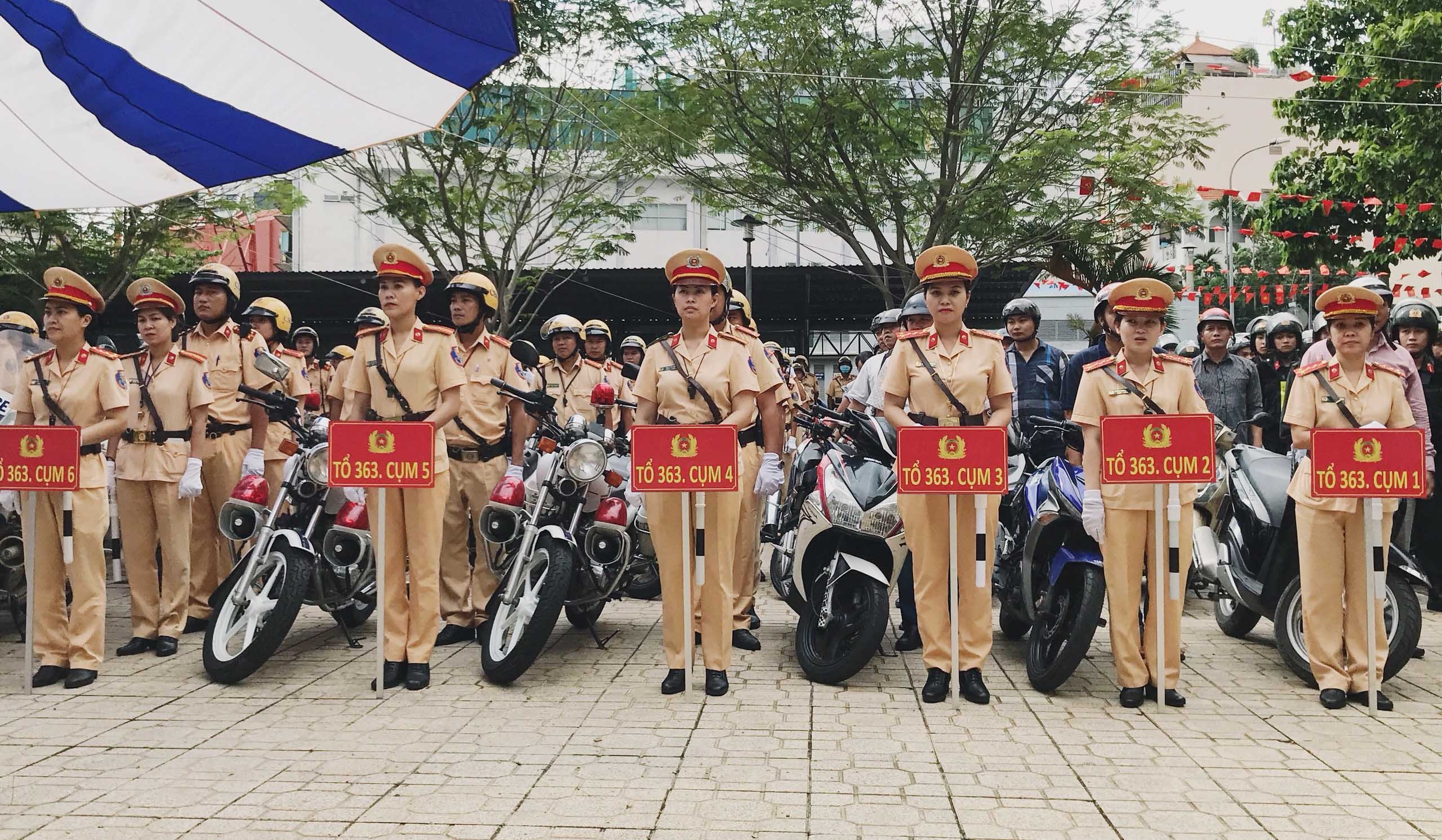 công an TP.HCM ra quân ảnh 1 cong an TP.HCM ra quan anh 1
