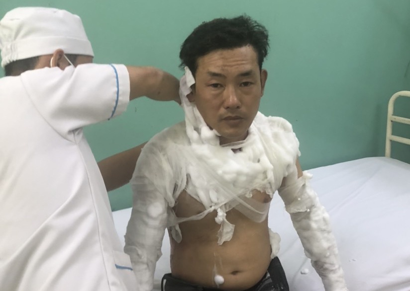 cướp ngân hàng ở TP.HCM ảnh 1 cuop ngan hang o TP.HCM anh 1