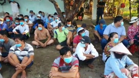 bắt trường gà ở cần giờ ảnh 1 bat truong ga o can gio anh 1