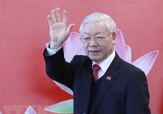 Bai viet cua TBT Nguyen Phu Trong ve con duong di len CNXH o Viet Nam hinh anh