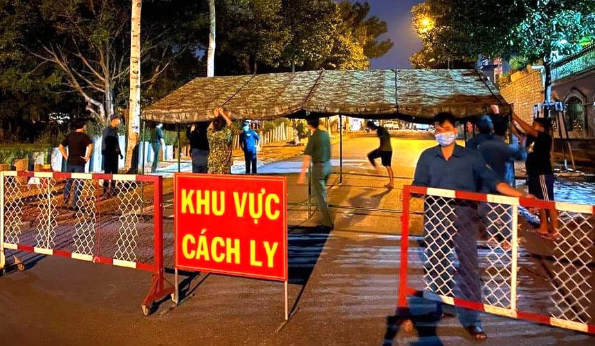 Binh Duong phong toa doan duong vao Cong ty TICO hinh anh