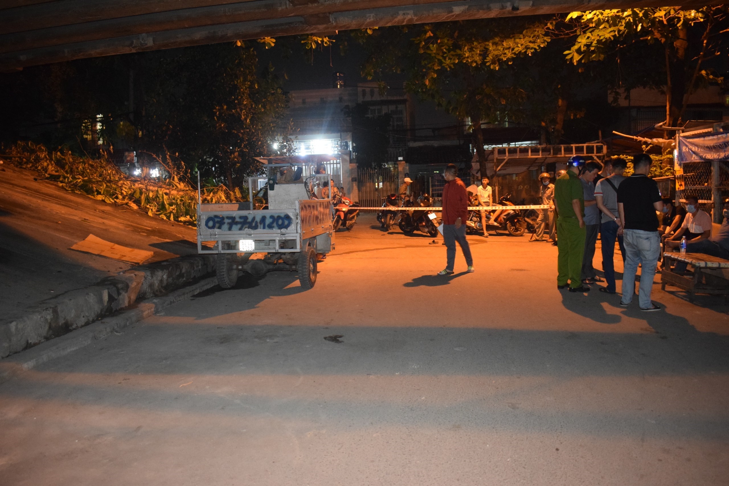 nguoi dan ong bi giet o TP.HCM anh 1