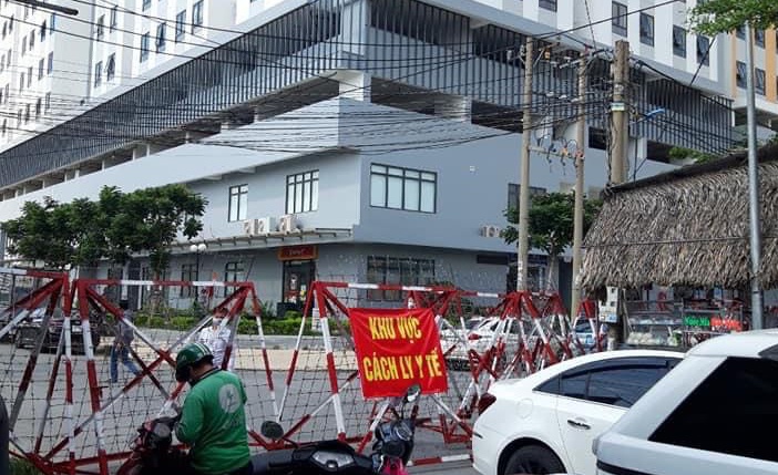 Binh Duong go phong toa chung cu Marina Tower anh 1