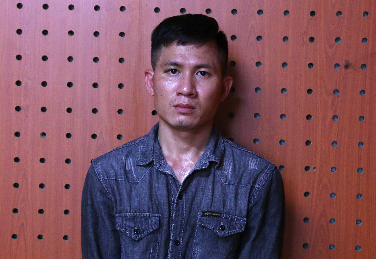 tai xe tong CSGT o Binh Duong anh 1