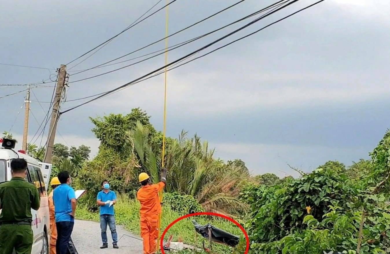 Điện giật chết người ở Bình Dương ảnh 1 Dien giat chet nguoi o Binh Duong anh 1