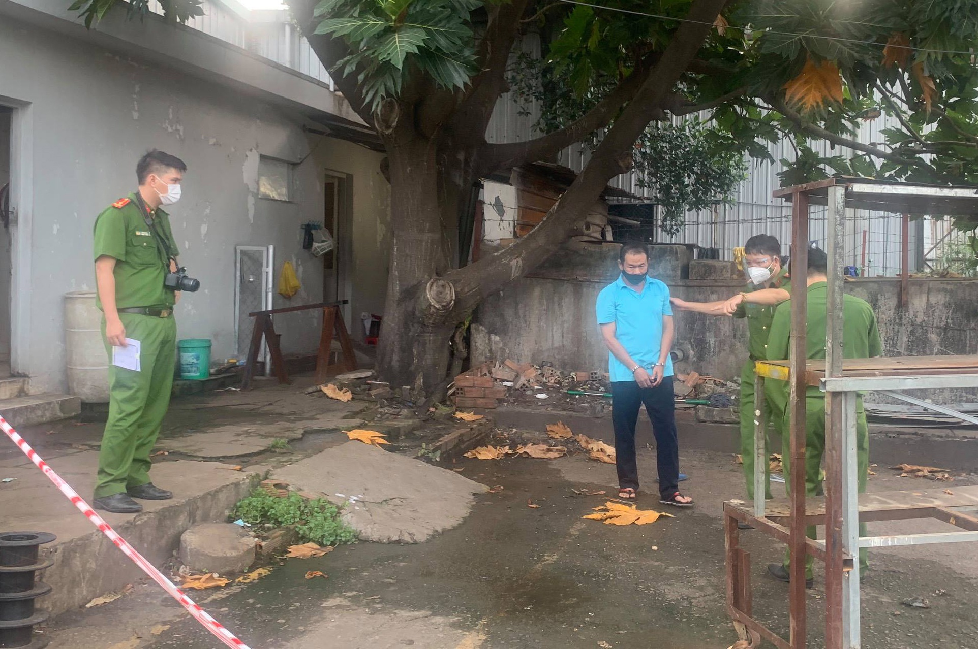 Giết bạn nhậu ở Bình Dương ảnh 1 Giet ban nhau o Binh Duong anh 1