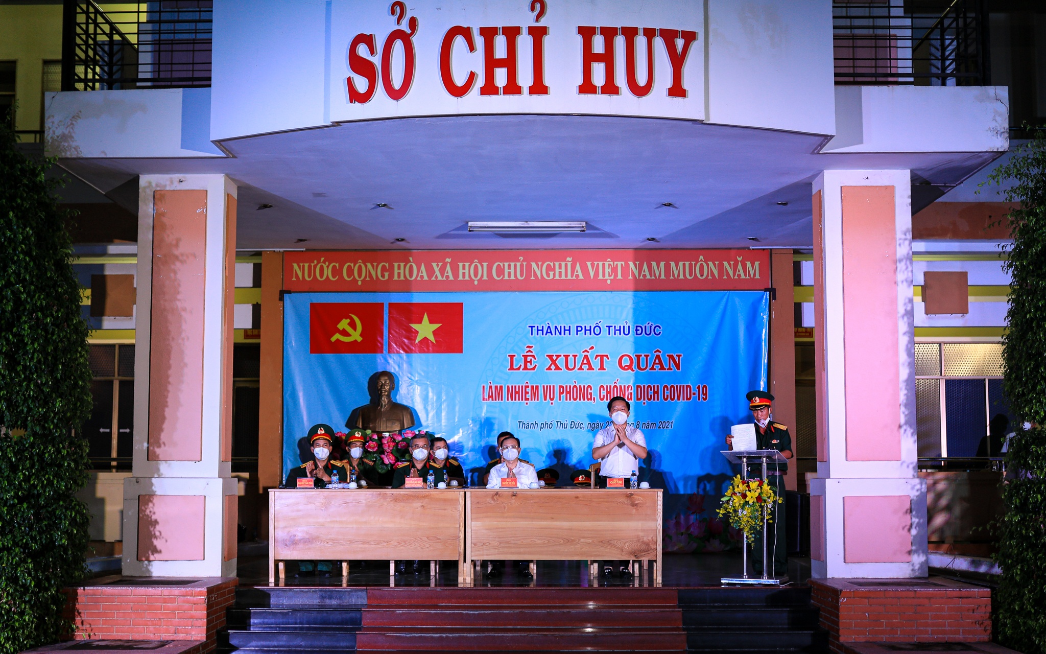 Bo doi ho tro TP.HCM phong chong dich Covid-19 anh 1