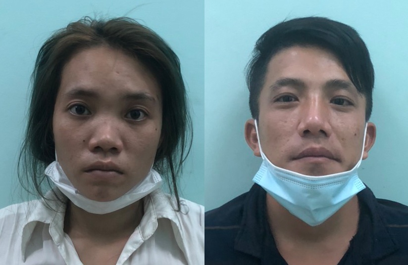 Cap doi cho theo be trai di trom o TP.HCM hinh anh