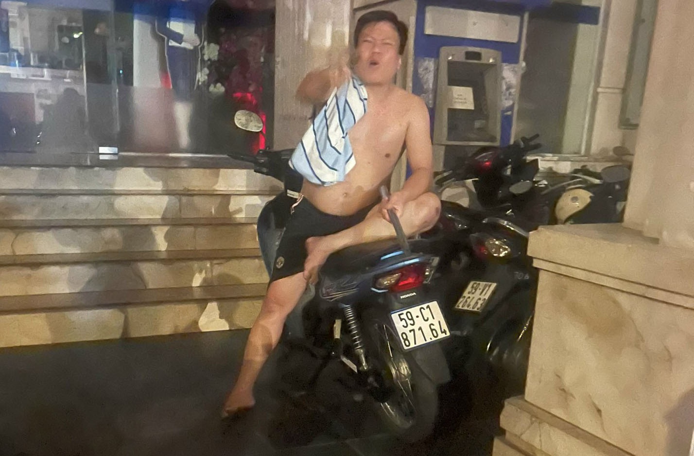 tan cong canh sat o TP.HCM anh 1