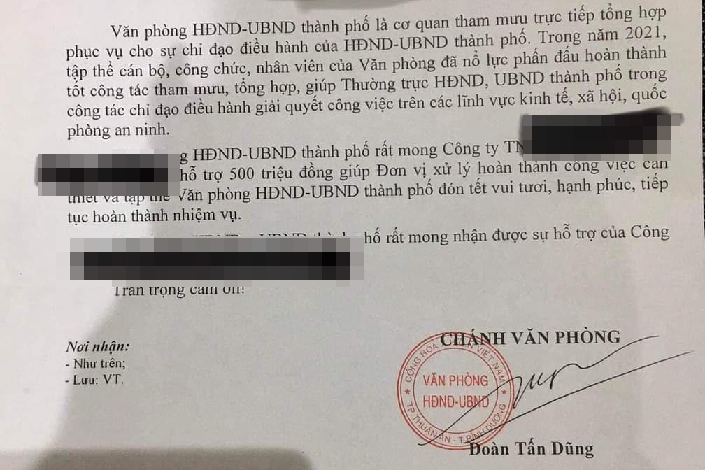 Binh Duong lam ro van ban ‘xin’ doanh nghiep 500 trieu dong hinh anh