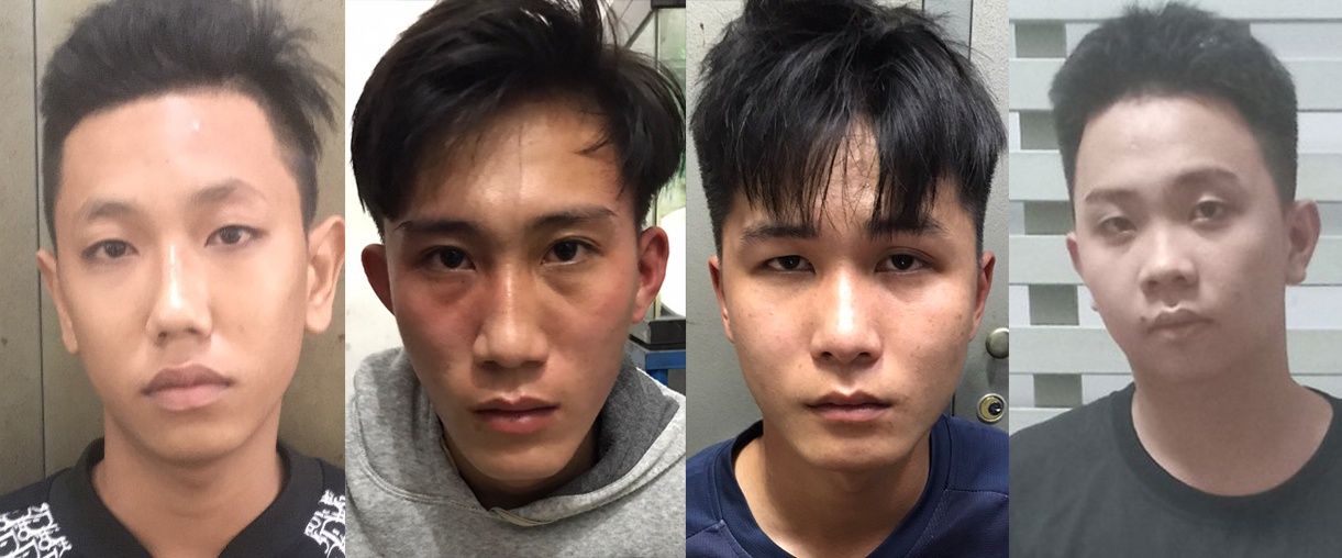 an mang sau va cham xe o TP.HCM anh 1