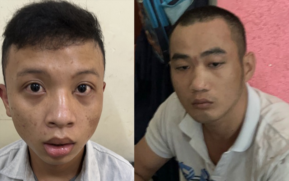 Bat giu nhom giat iPhone, dap nga 2 co gai hinh anh