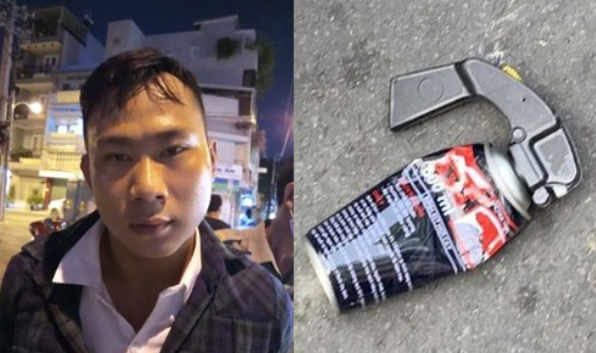 ‘Hiep si’ bat nghi pham giat tui xach o TP.HCM hinh anh