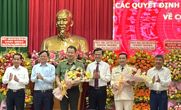 Thieu tuong Nguyen Sy Quang lam giam doc Cong an Dong Nai anh 1