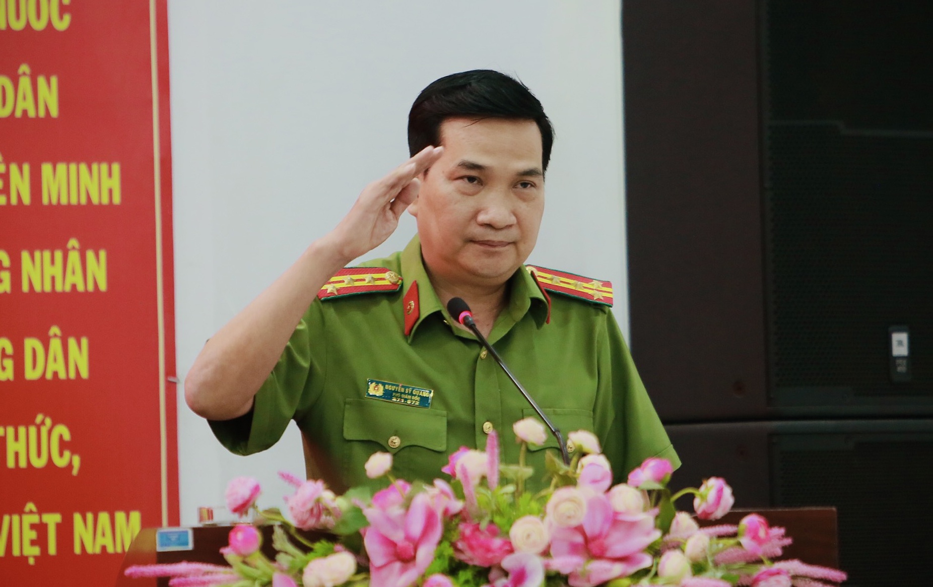 Thieu tuong Nguyen Sy Quang lam Giam doc Cong an tinh Dong Nai hinh anh