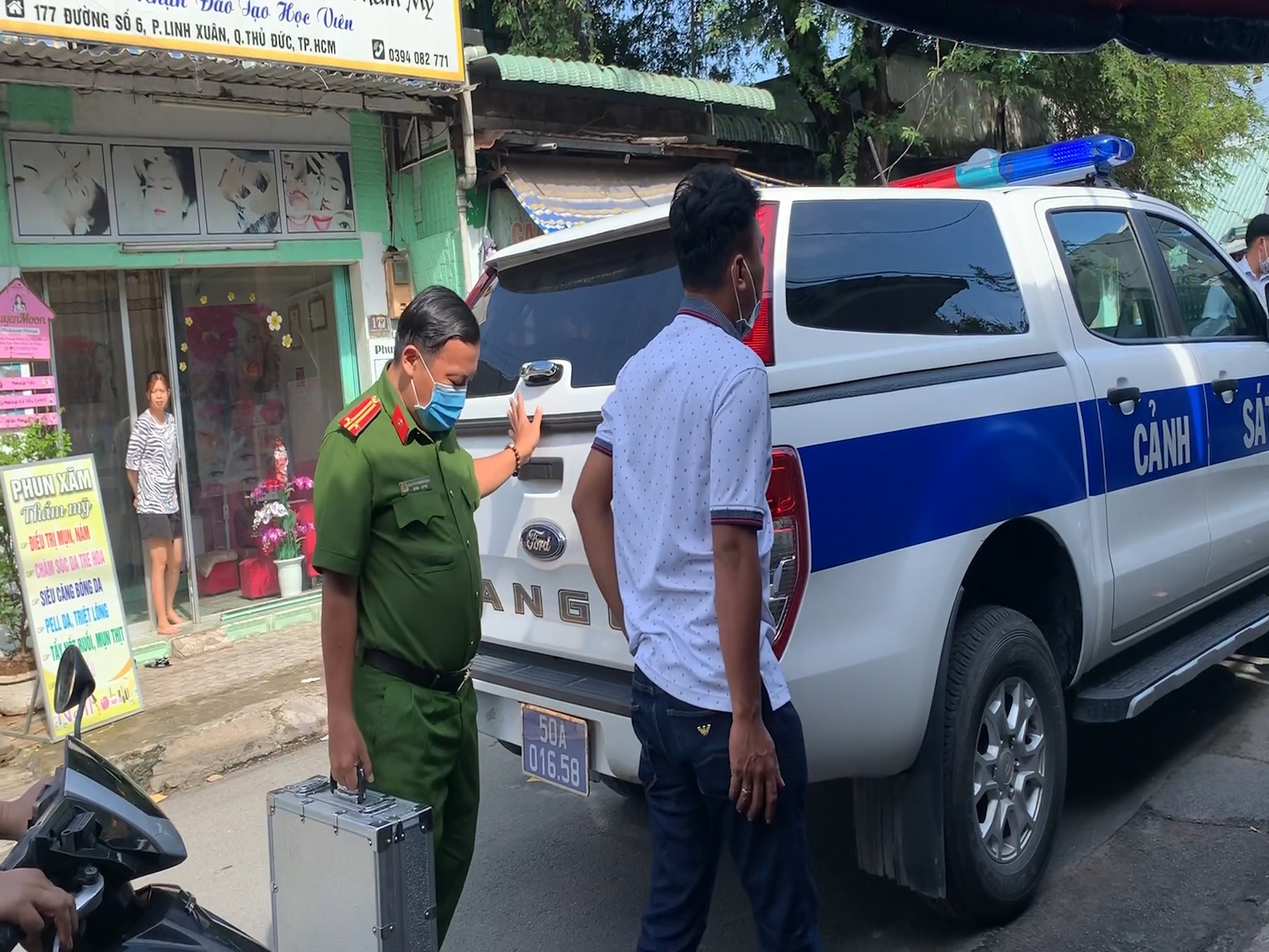 Kham nghiem hien truong vu nam thanh nien bi dam chet o TP Thu Duc hinh anh