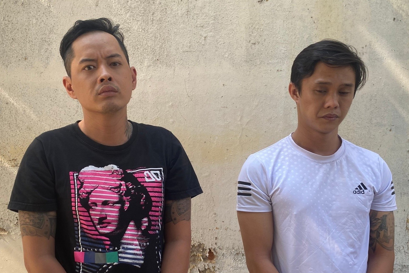 Khoi to nhom cuop chi nhanh Sacombank o TP.HCM hinh anh