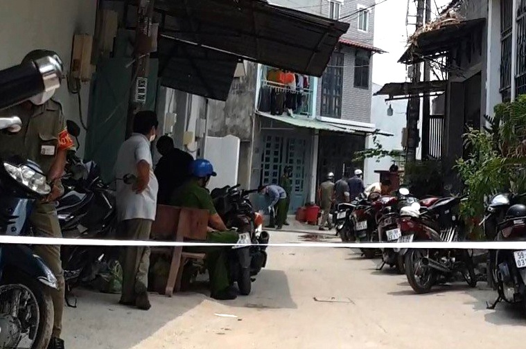 Bao ve cong ty o TP.HCM bi dam tu vong hinh anh