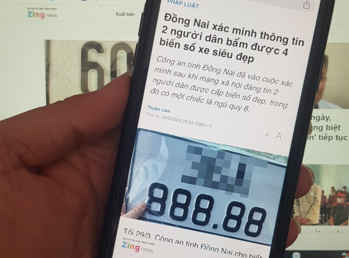 Giam doc Cong an Dong Nai chi dao xu ly nghiem vu 4 bien so xe dep hinh anh