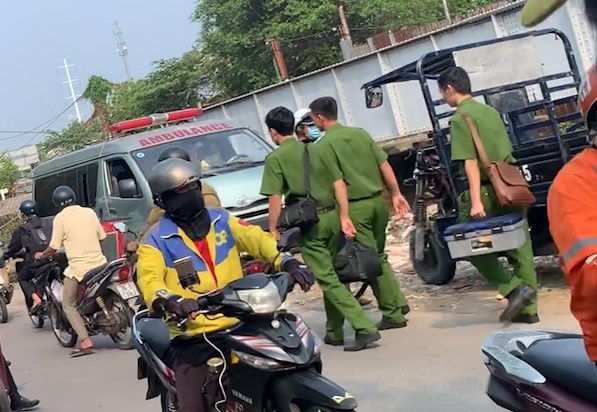 Kham nghiem hien truong vu nguoi dan ong nghi bi sat hai hinh anh