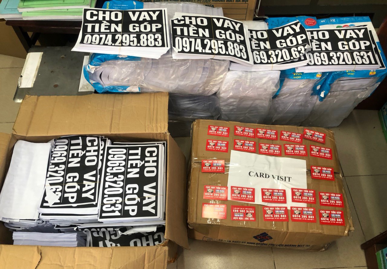 Thu giu 170 kg to roi tai noi o cua nhom tin dung den o TP.HCM hinh anh