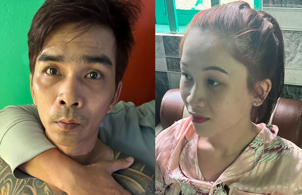 Vu be trai hut ma tuy: Khoi to me chau be va nguoi tinh hinh anh