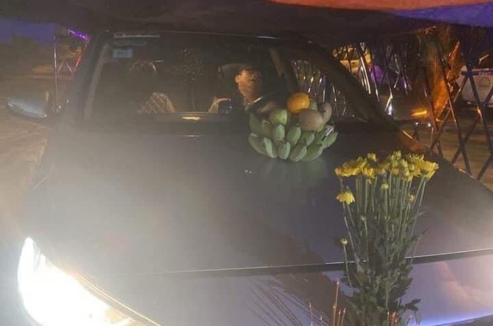 Tai xe tu vong trong oto o Long An hinh anh