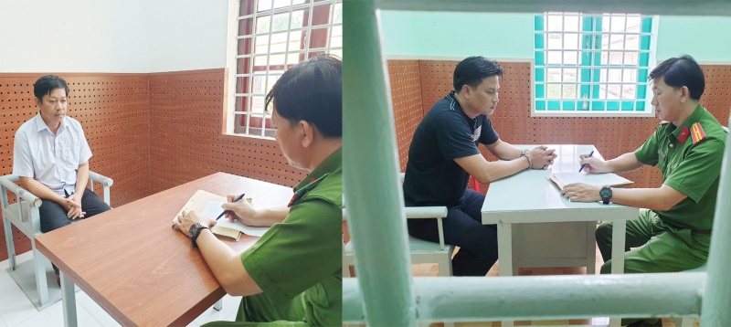 Thi tran Mai Dam anh 1