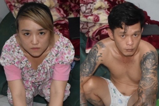 Bat giam 3 nghi pham mua ban, tang tru ma tuy va sung quan dung hinh anh