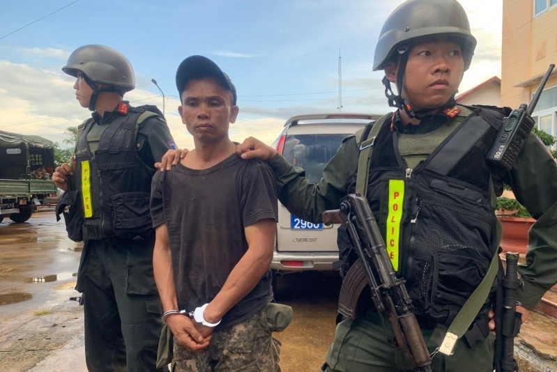 Vu tan cong UBND xa o Dak Lak: Da bat giu 39 nguoi hinh anh