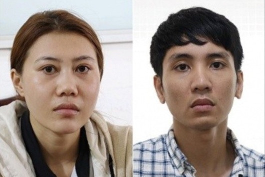 Nhom nam, nu dieu khien oto ban thuoc lac va ma tuy hinh anh