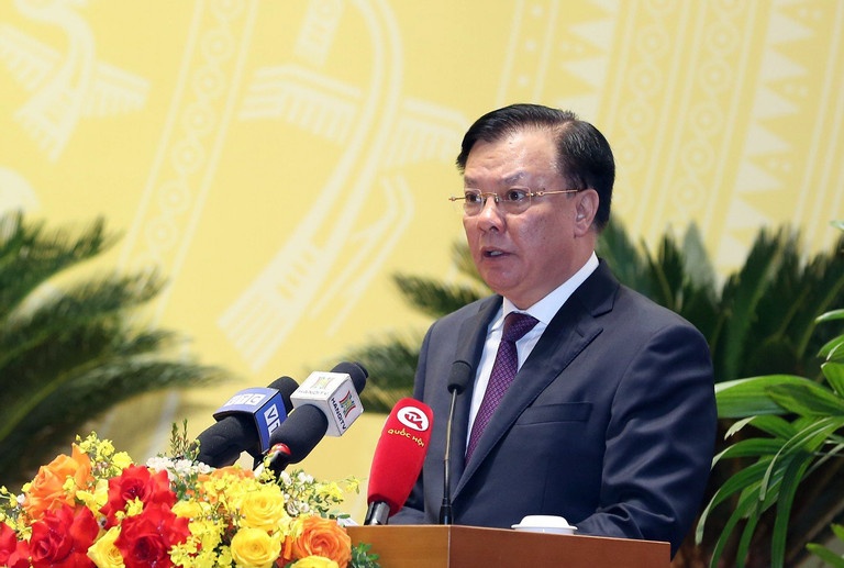 Bi thu Ha Noi de nghi dai bieu cong tam trong lay phieu tin nhiem hinh anh