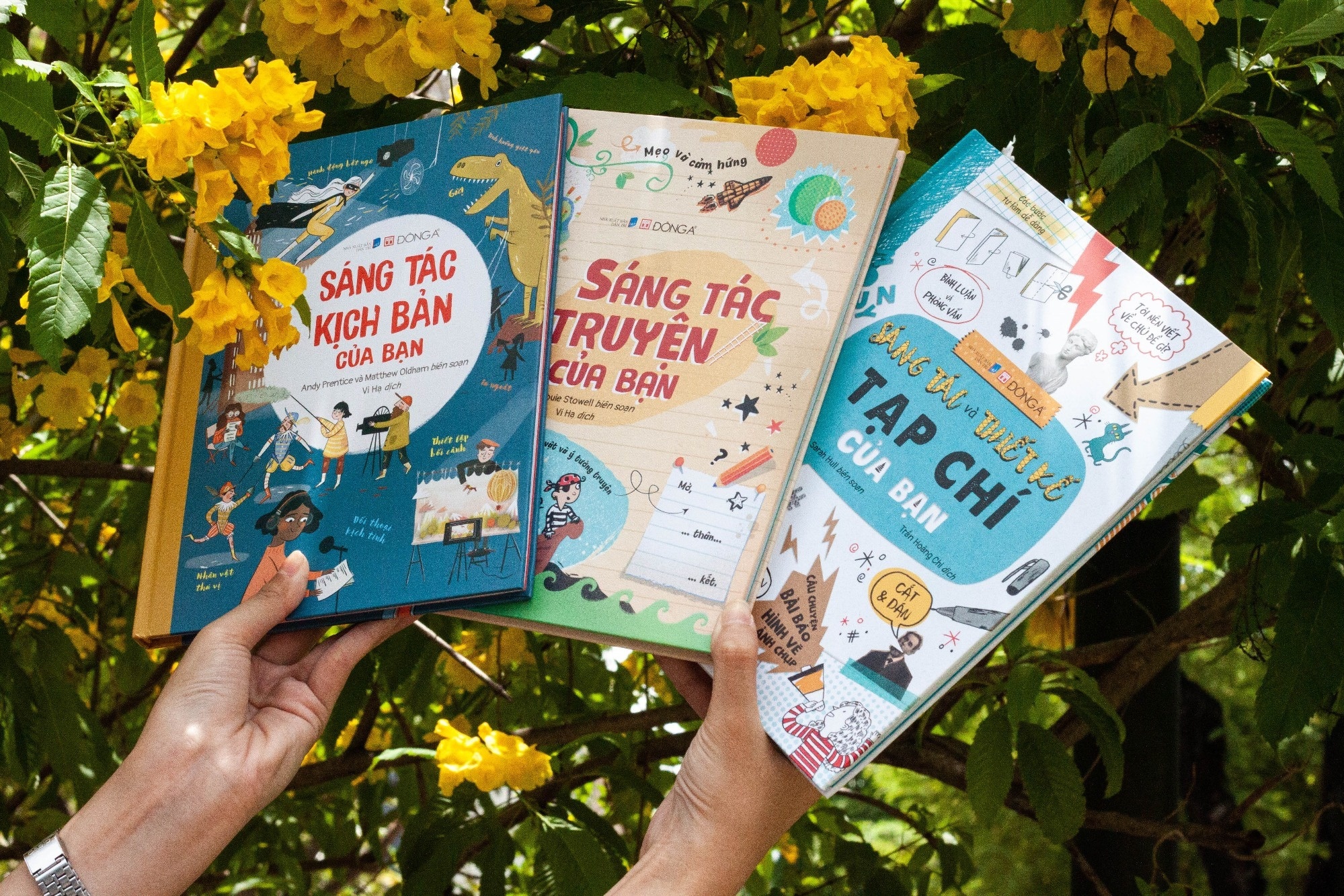 Bo sach ren luyen ky nang viet, khoi nguon sang tao danh cho tre hinh anh