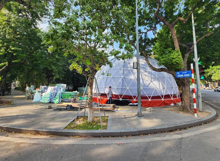 Ha Noi yeu cau khong to chuc 'hoi cho', giai chay quanh ho Hoan Kiem hinh anh