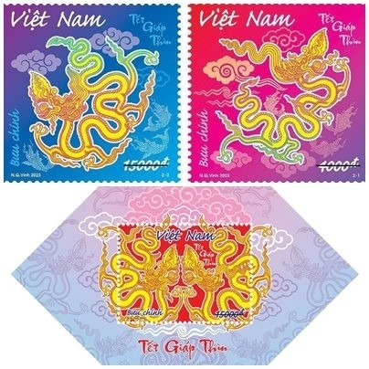 Phat hanh bo tem Tet Giap Thin hinh anh