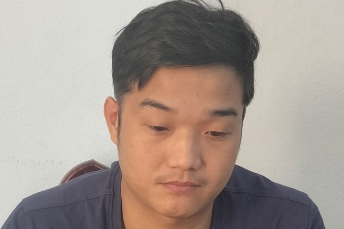 Tam giu hinh su nguoi dan ong chong doi, gay thuong tich mot CSGT hinh anh